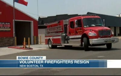 Multiple volunteer firefighters resign from New Boston Texas Fire Dept.