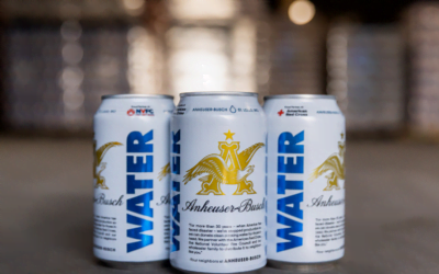Anheuser-Busch Delivering 2.5 Million Cans of Emergency Drinking Water to Local Fire Departments