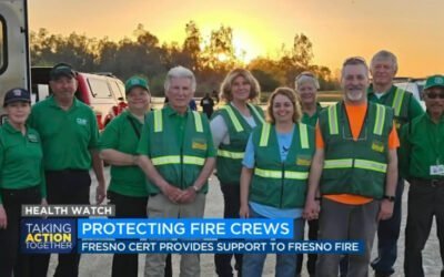 CERT volunteers working to keep Fresno Fire crews safe amid triple-digit temperatures