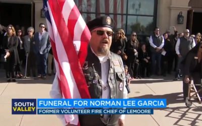 Funeral held for former Lemoore Volunteer Fire Chief Norman Lee Garcia