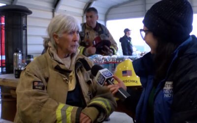 75-year-old woman finishes training to become rookie firefighter