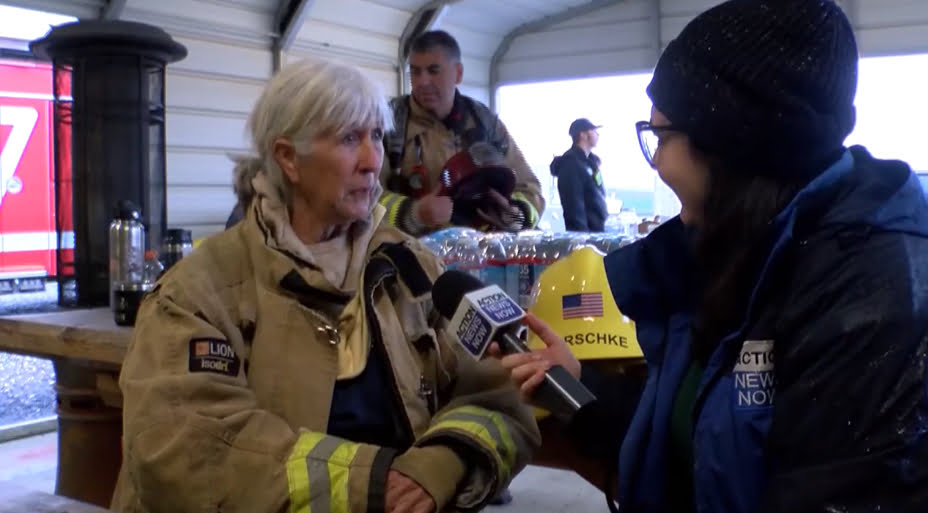 75-year-old woman finishes training to become rookie firefighter