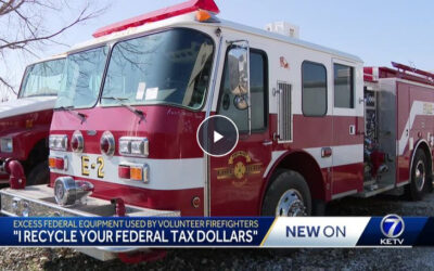 Program ‘recycles’ excess federal equipment to help volunteer firefighters