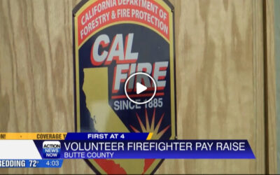 Butte County Supervisors approve increasing volunteer firefighters stipend