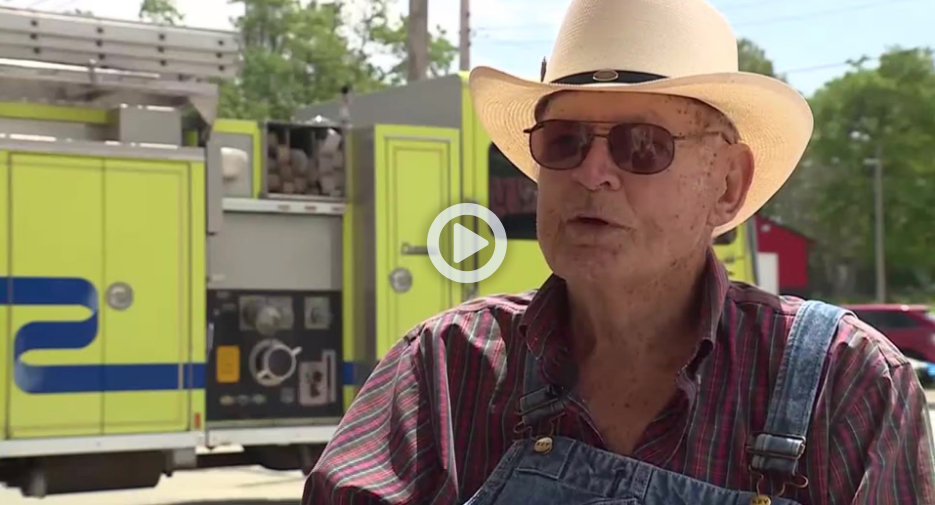 91-year-old donates $500,000 to rural volunteer fire department