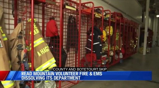 Read Mountain Volunteer Fire & EMS closes its doors after 33 years