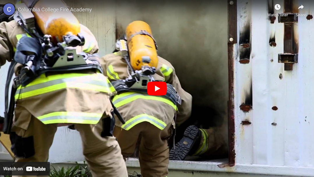 Columbia College Graduates Fire Academy Students